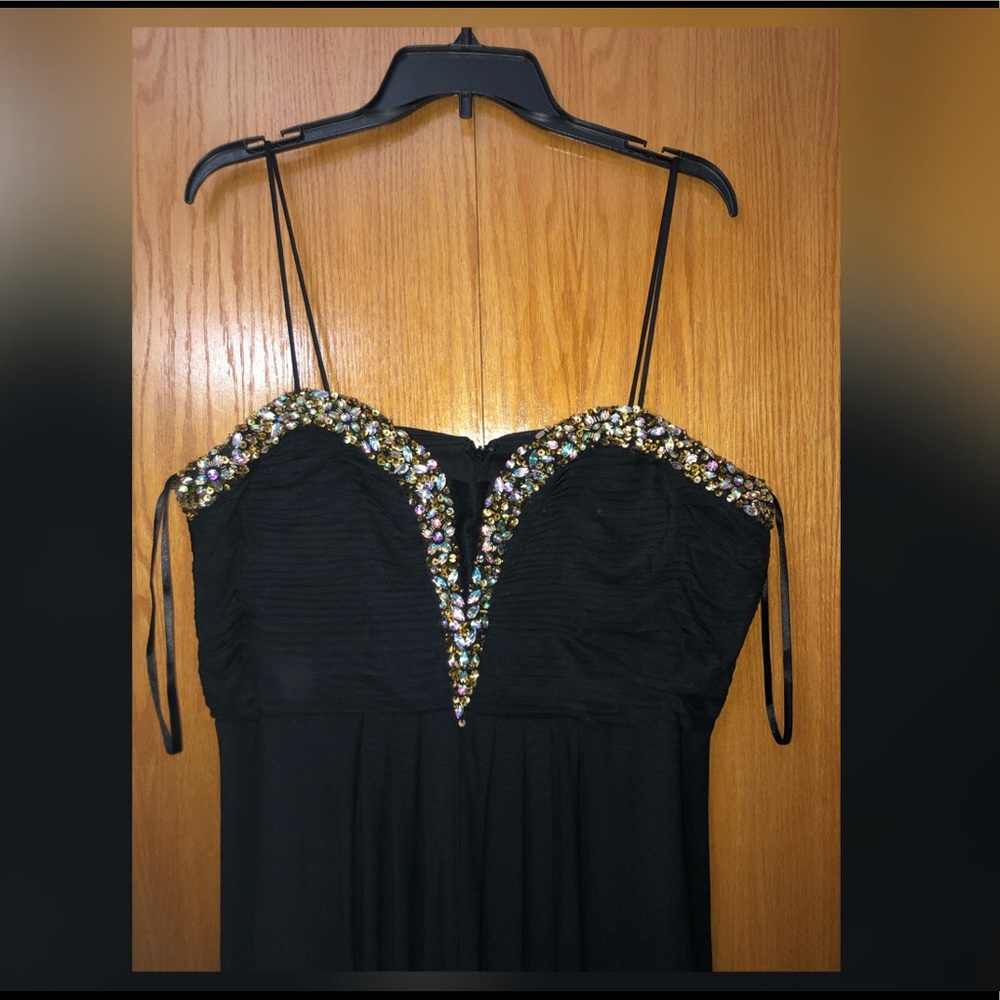 Black long dress